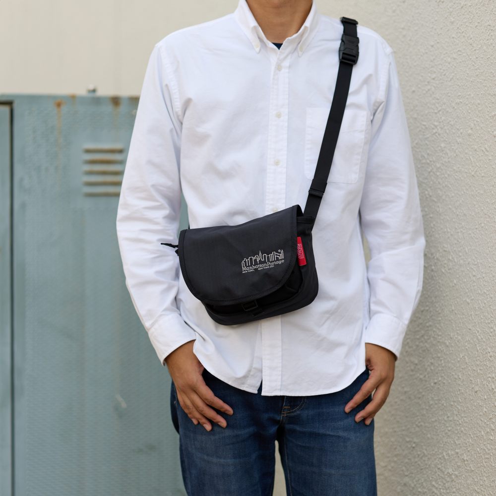 【国内発送】 Manhattan Portage メンズ ショルダーバッグ Neoprene Fabric Jogger Bag | Manhattan Portage | Manhattan