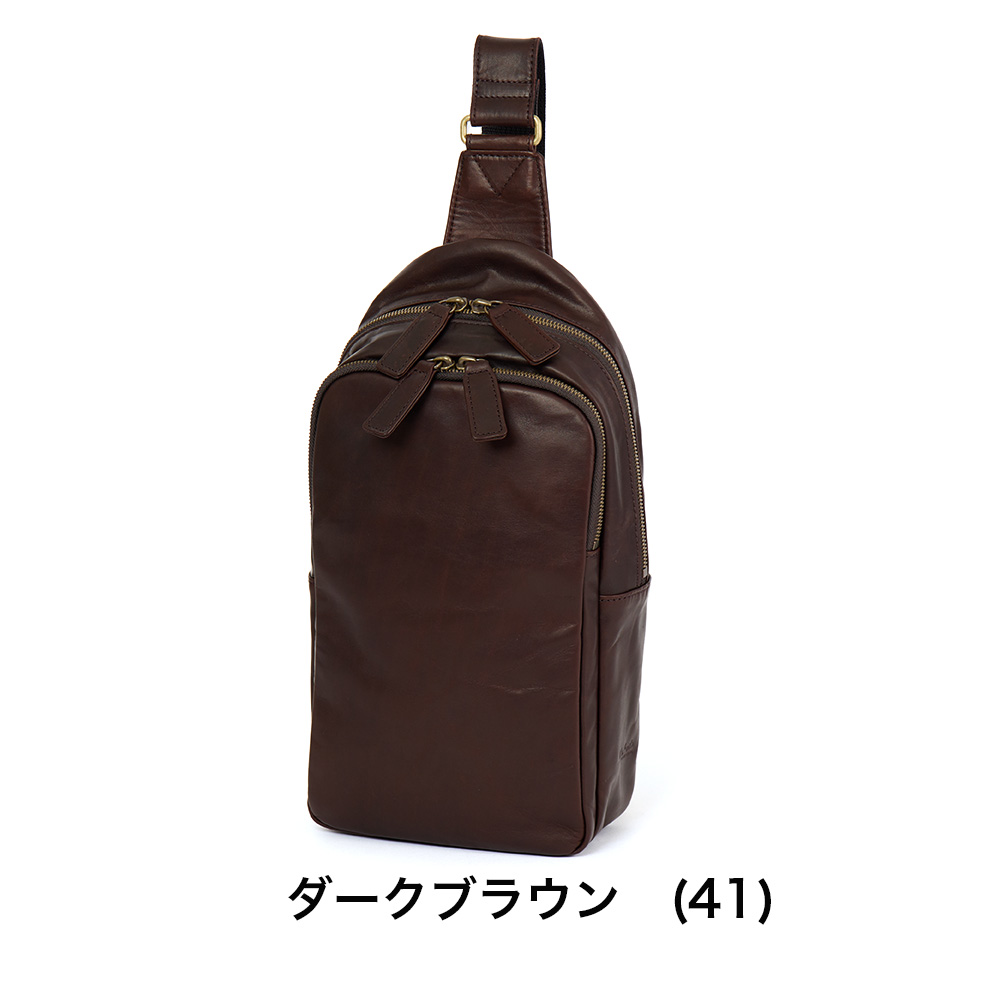 Dakota ダコタ ボディバッグ メンズ 本革 革 レザー 馬革 バッグ