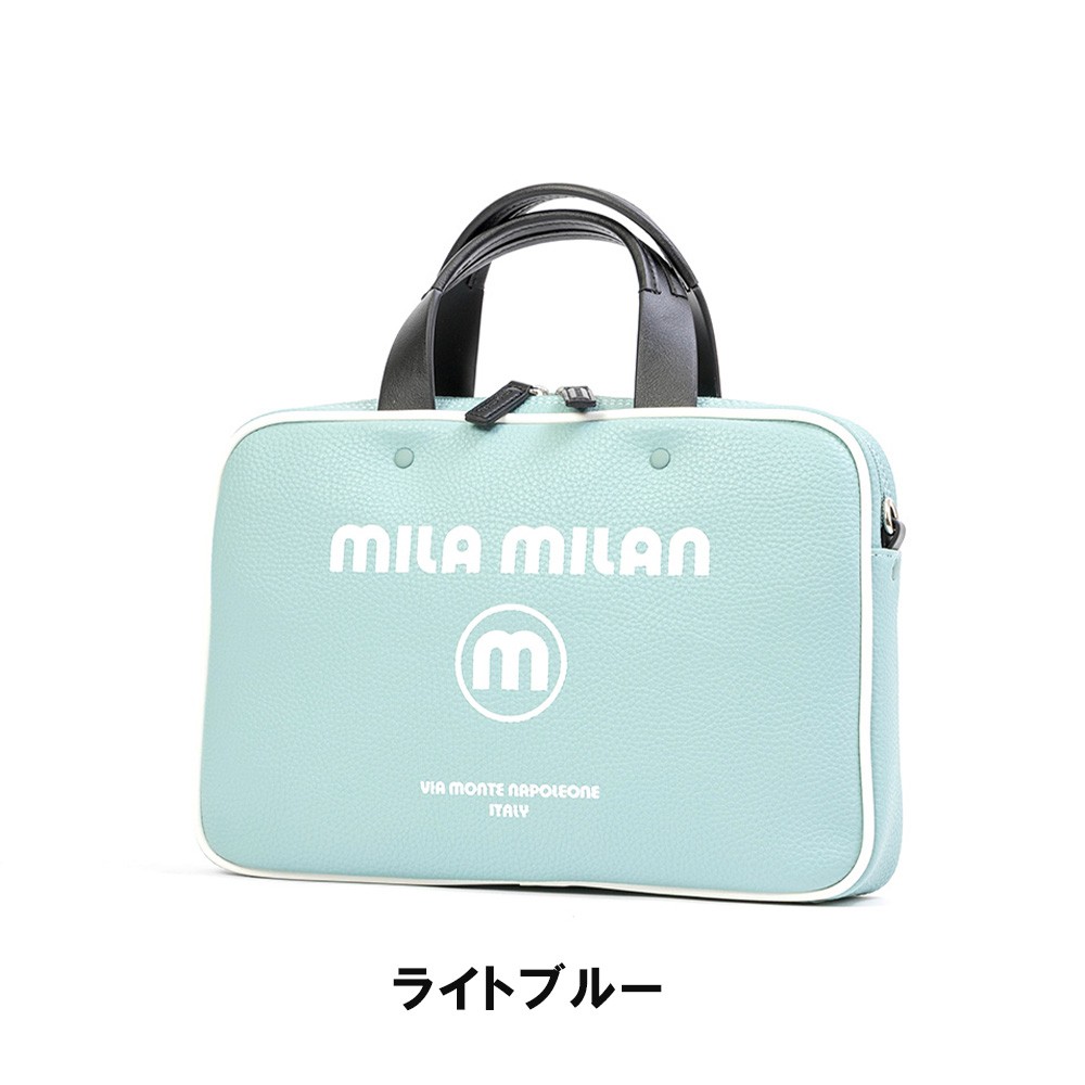 mila milan ミラ・ミラン ミニブリーフバッグ ショルダーバッグ mila milan ミラ・ミラン ミニブリーフバッグ ショルダーバッグ