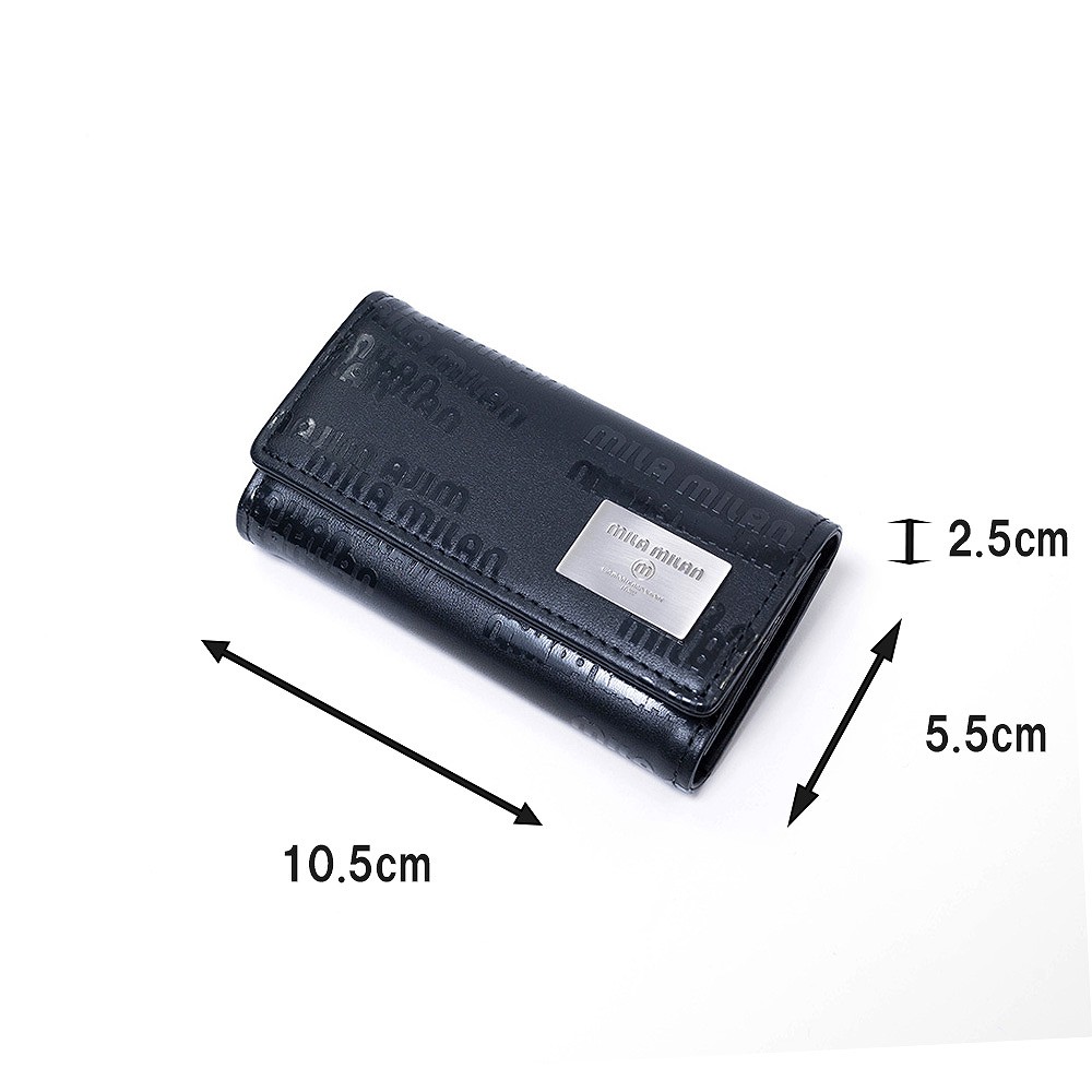 ミラ・ミラン キーケース 本革 革 レザー メンズ レディース 4連