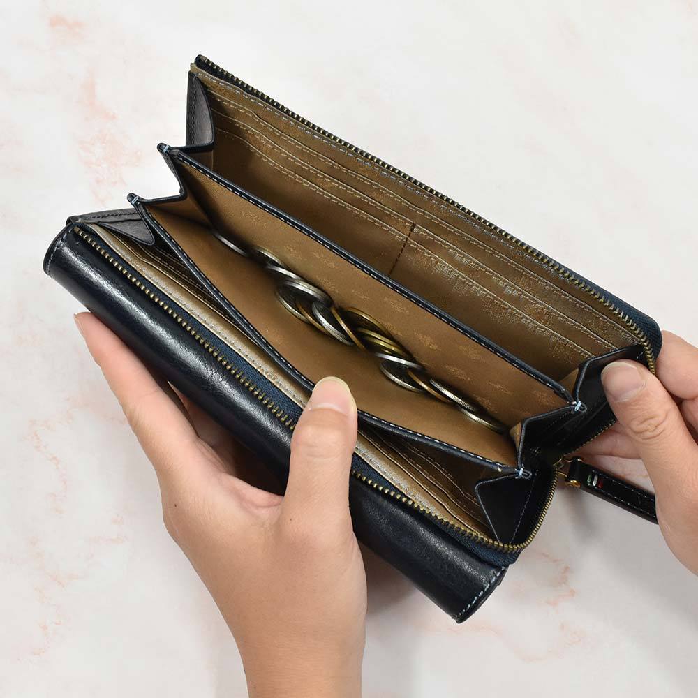 ダコタ Dakota ダコタ 二つ折り財布 Dakota トリコローレ 財布 がま口 がま口財布 二つ折り 折り財布 小銭入れあり レザー 本革 革  ブランド (504379837) | ダコタ(Dakota) - d fashion