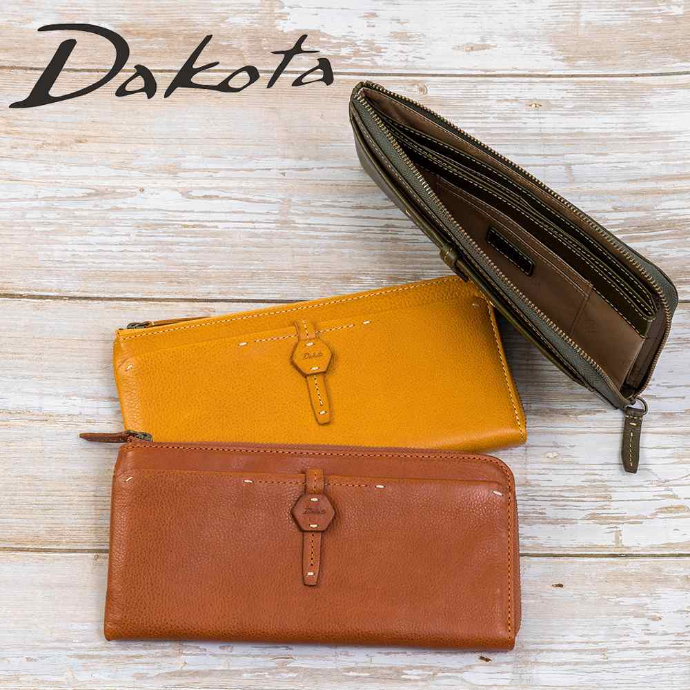 暮らしに便利なアイテム Dakota L字 エザーゴノ レディース 財布 長財布 ダコタ 小物