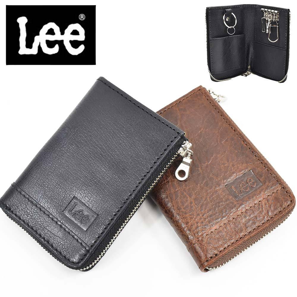 Lee リー キーケース メンズ レディース CROSS 本革 牛革 レザー