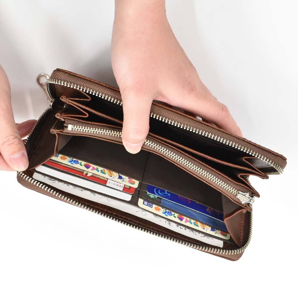 Lee リー 長財布 メンズ レディース 本革 牛革 革 レザー 財布
