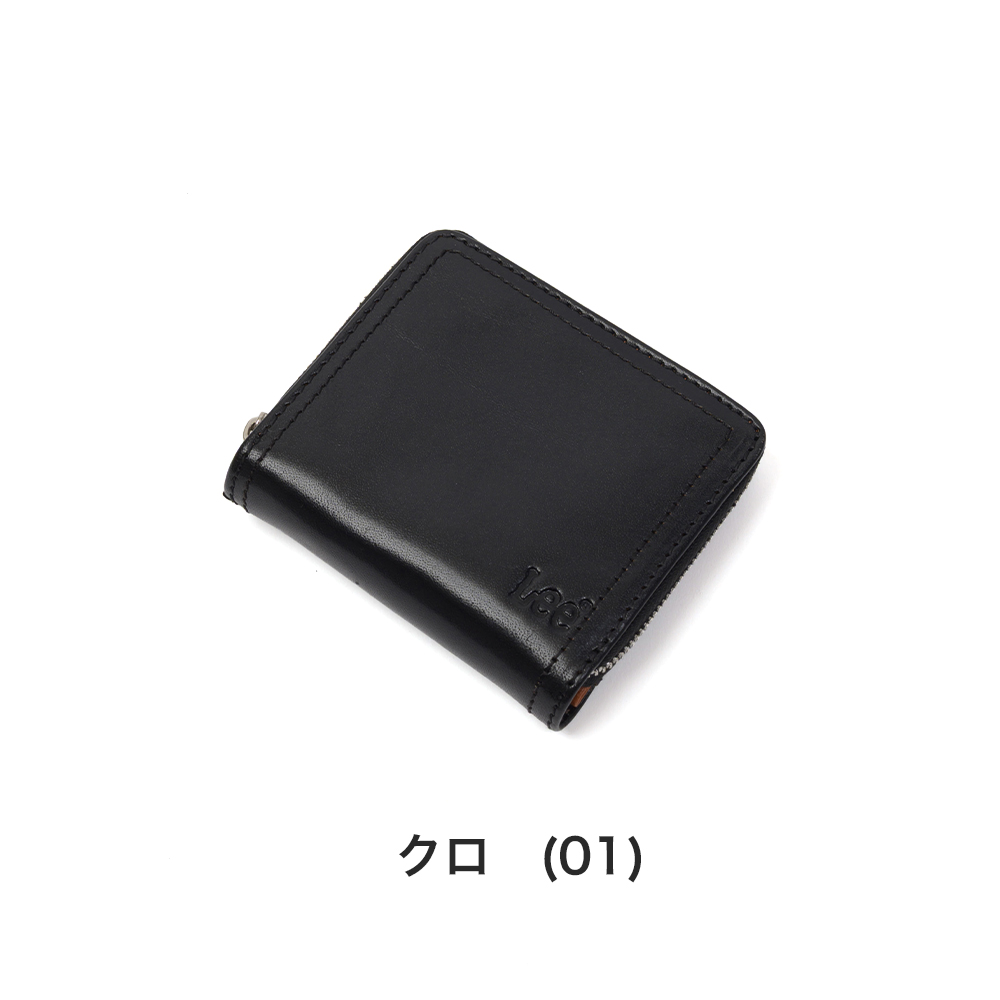Lee（リー） 財布 二つ折り 二つ折り財布 ミドルウォレット ラウンド