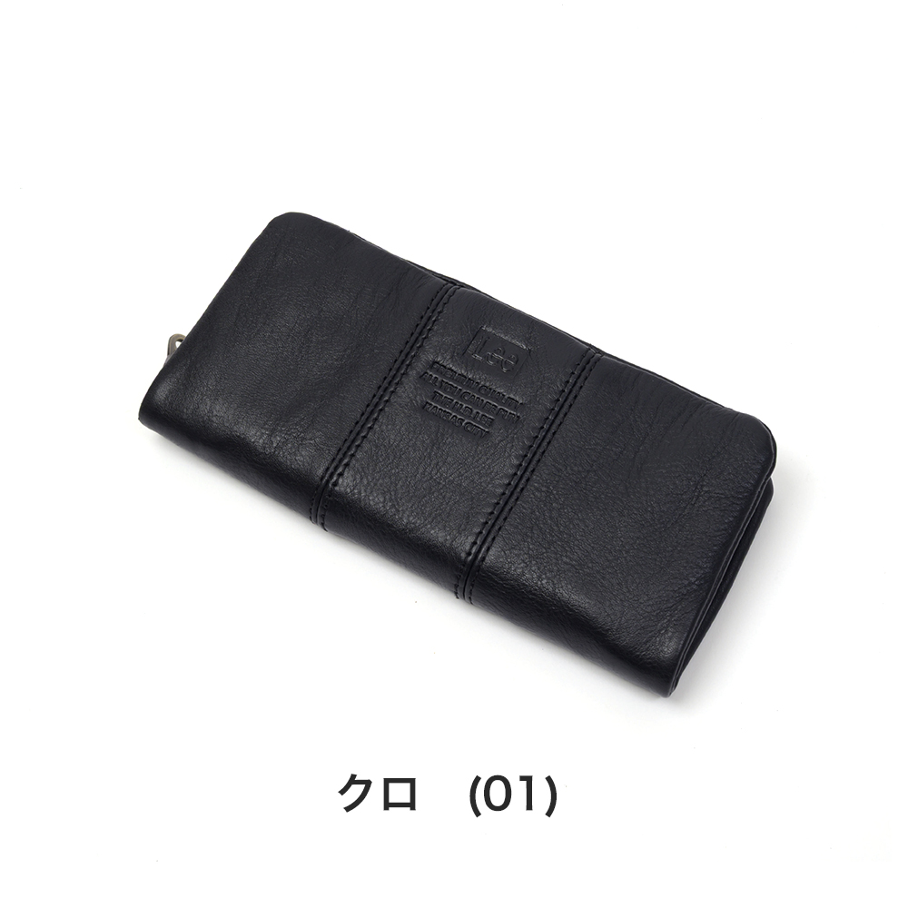 Lee（リー） 長財布 長札 財布 ラウンドファスナー ロングウォレット