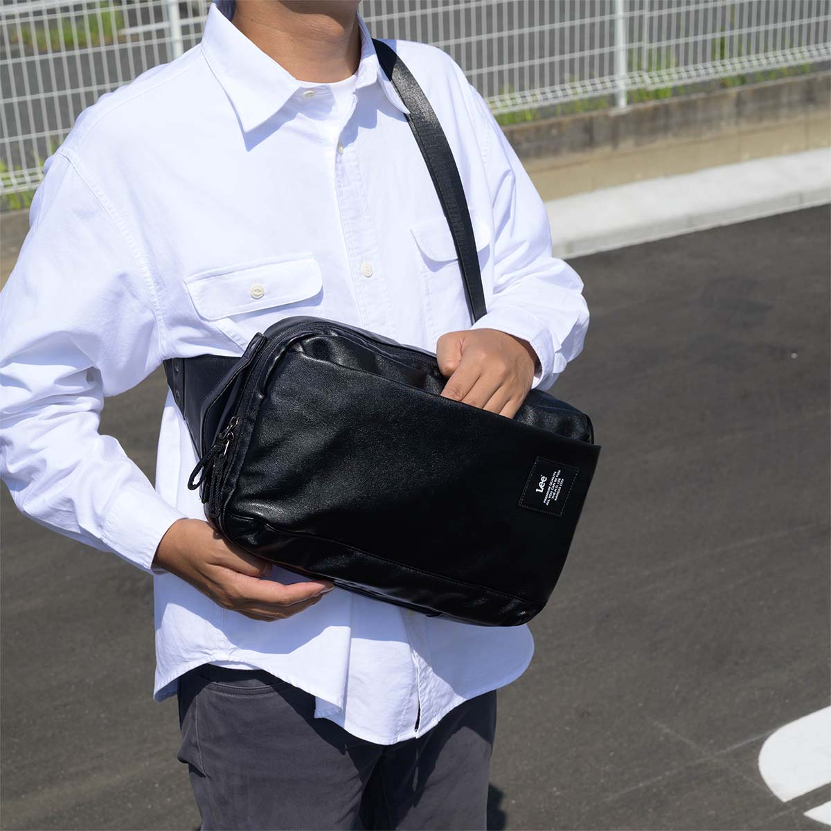 Lee（リー） ボディバッグ リュック 2WAY バッグ メンズ ブランド ワン