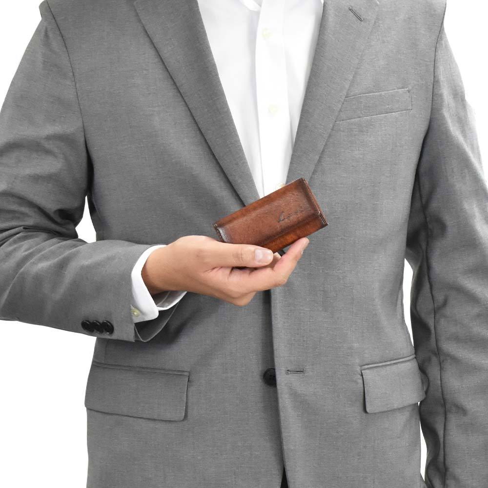 GARD 青 レザー ケース LUGARD（ラガード） 青木鞄 キーケース メンズ Lugard G3 本革 牛革 革