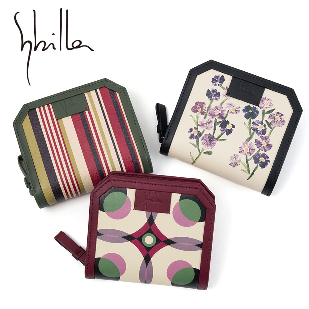 Sybilla シビラ 財布 sybilla 2つ折財布 二つ折り アルマ 女性