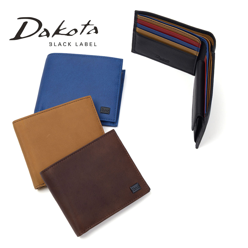 Dakota（ダコタ） 財布 メンズ 二つ折り財布 メンズ ワキシー 折り財布