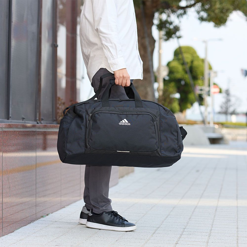 割引購入 adidas メンズ 大きめ 大容量 48L ボストンバッグ アディダス 旅行かばん・小分けバッグ