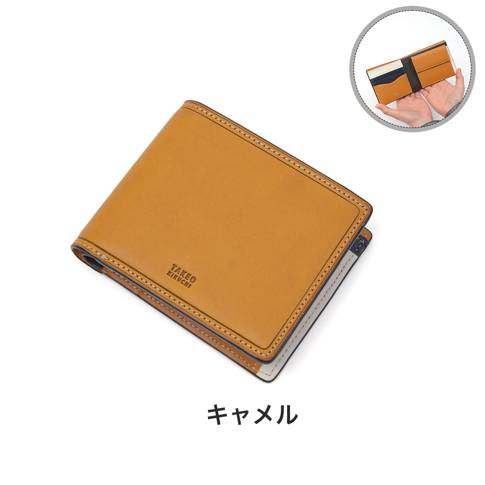 TAKEO KIKUCHI（タケオキクチ） 財布 二つ折り財布 二つ折り マルゴ2