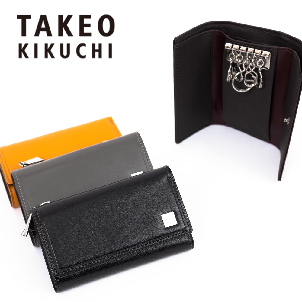 TAKEO KIKUCHI（タケオキクチ） キーケース 小銭入れ兼用 メンズ TAKEO