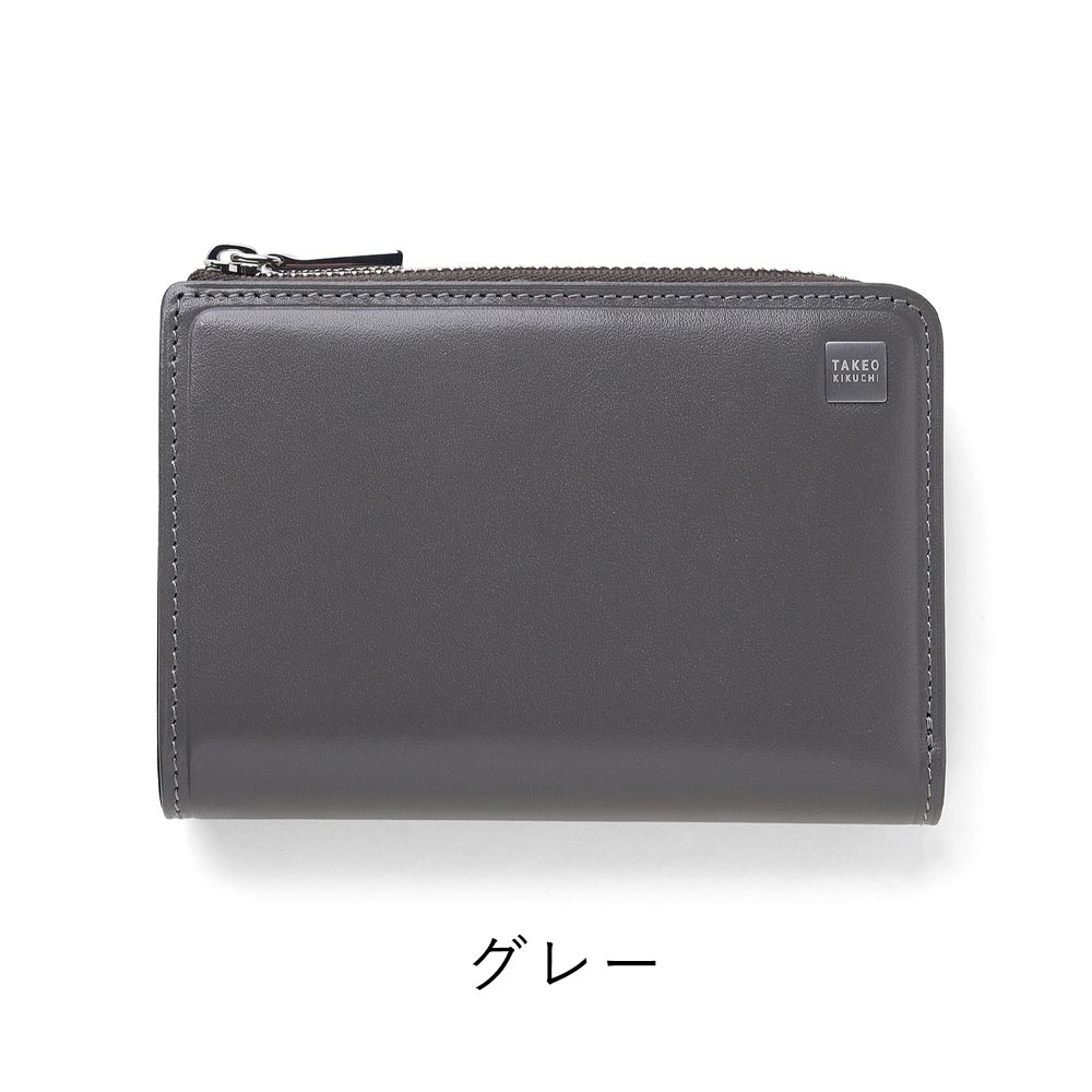 TAKEO KIKUCHI（タケオキクチ） 財布 セミ長財布 二つ折り ピエトロ L