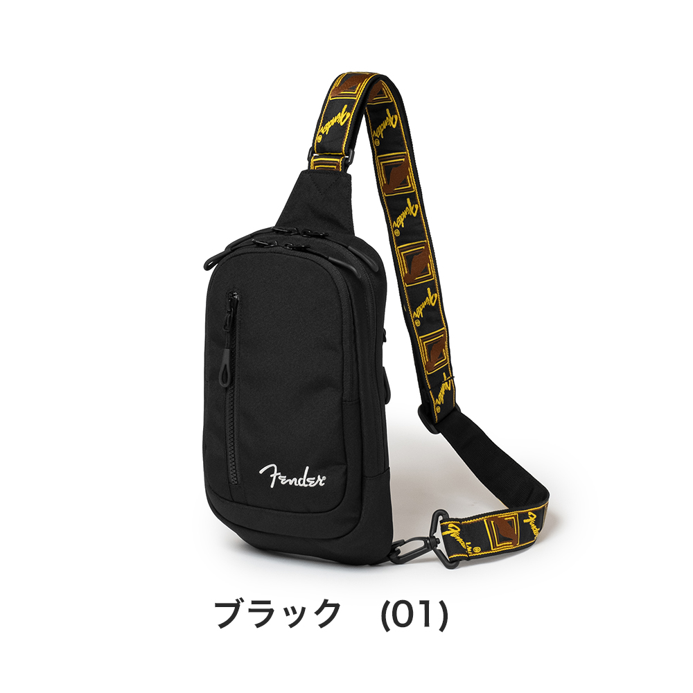 Fender（フェンダー） ボディバッグ ワンショルダー ボディーバッグ 縦