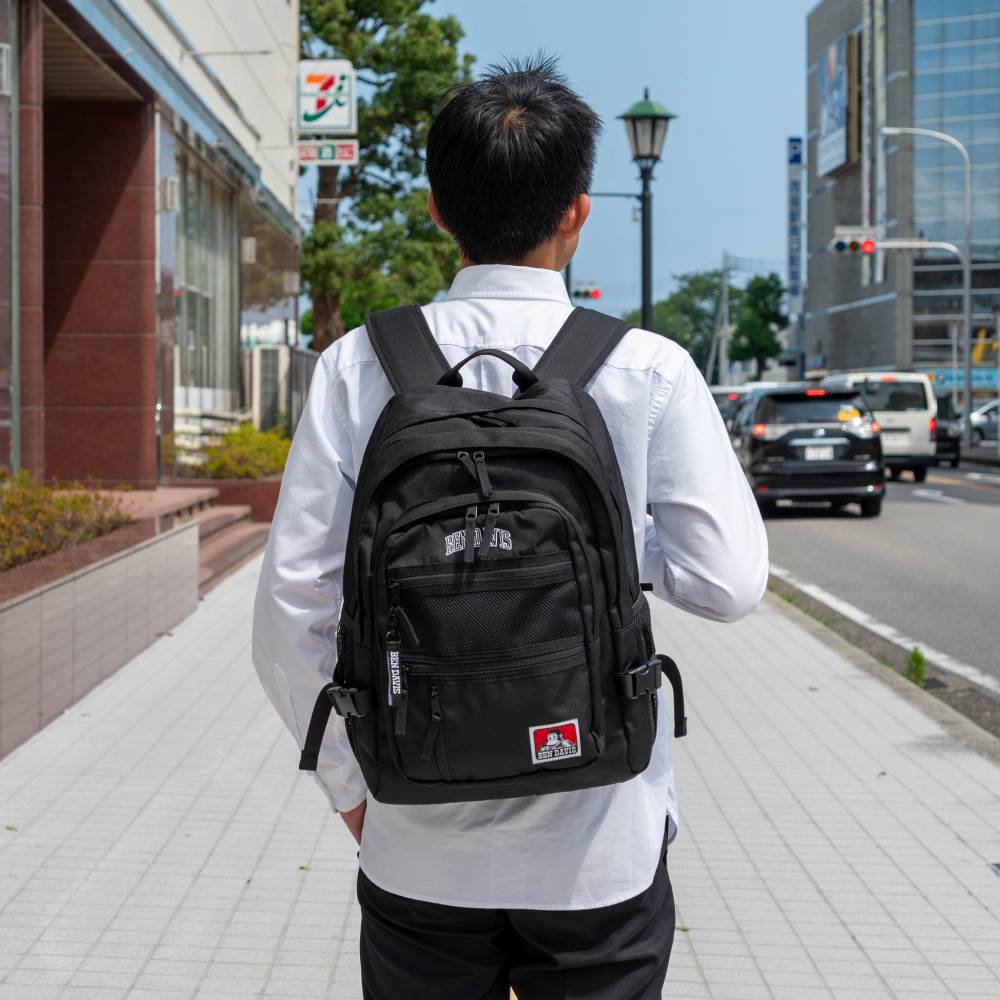 BEN DAVIS リュック ベンデイビス 32L B4 メンズ レディース NEW MESH XL PACK CL II 大容量 通学  リュックサック 通学リュック ブランド 男子 女子