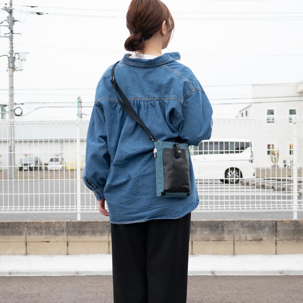 DOUBLES（ダブルス） スマホショルダー ミニショルダー バッグ 帆布