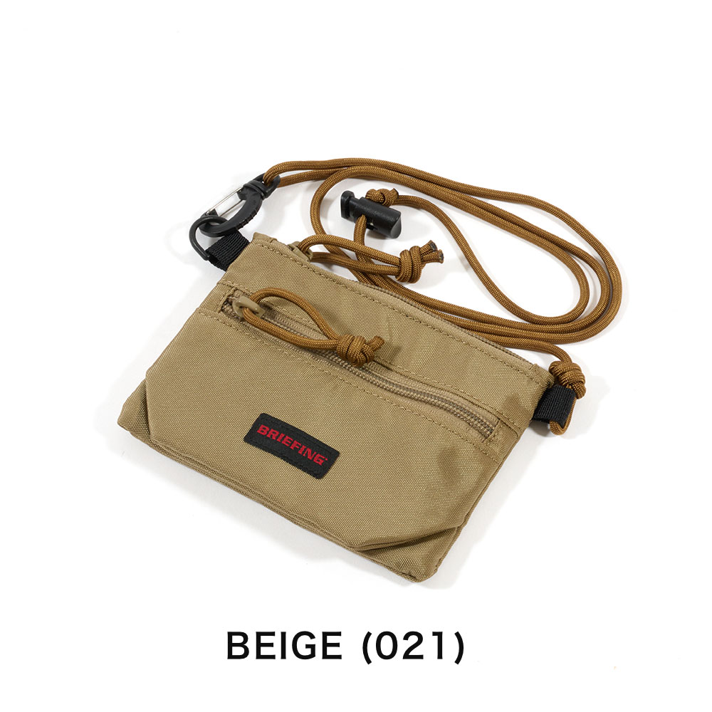 BRIEFING（ブリーフィング） ミニ財布 BRIEFING W ZIP PURSE ネック
