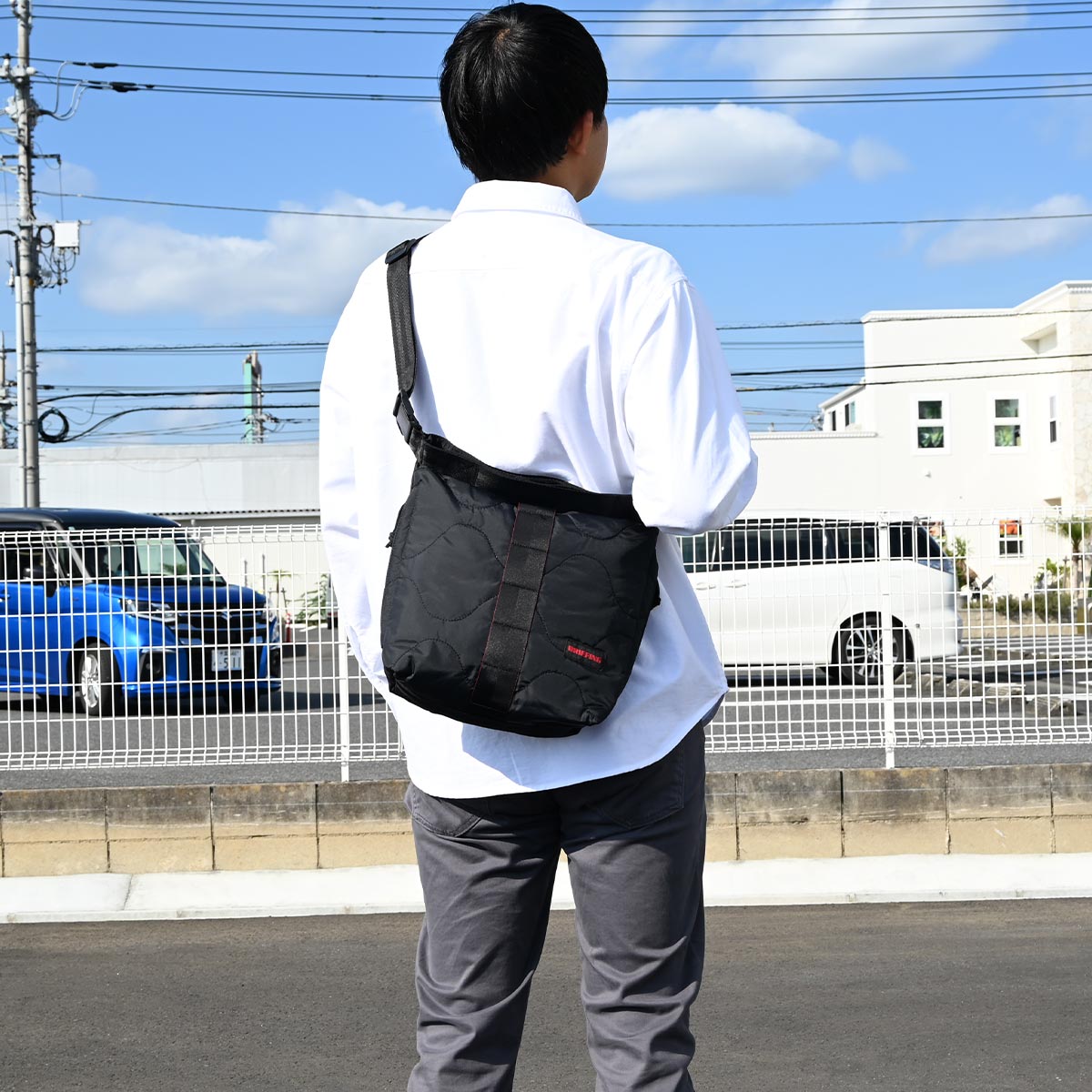 BRIEFING（ブリーフィング） ショルダーバッグ QUILTED JUMPER S