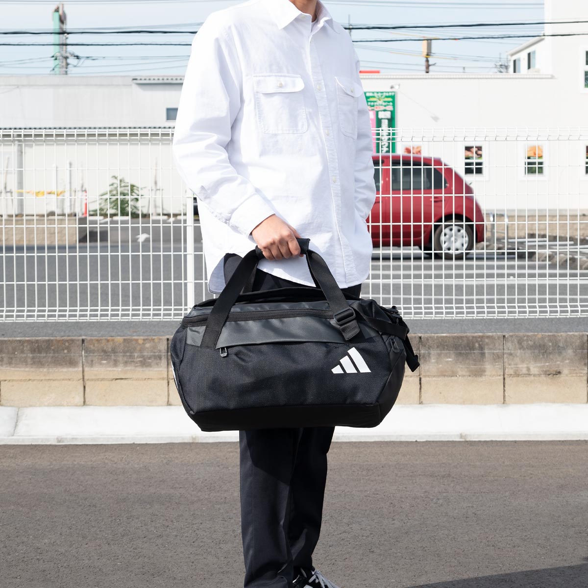 adidas（アディダス） ボストンバッグ 35L リュック 2WAY ボストン