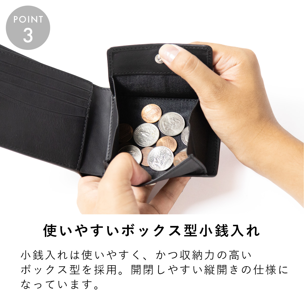 財布 二つ折り メンズ epe 二つ折り財布 ブランド 本革 レザー