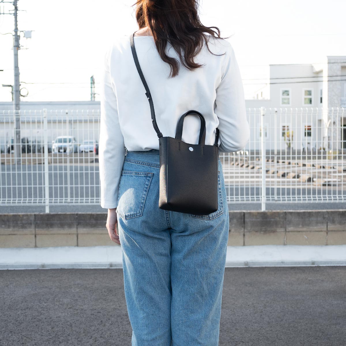ORCIVAL（オーシバル） ショルダーバッグ 2WAY ミニトート レザー