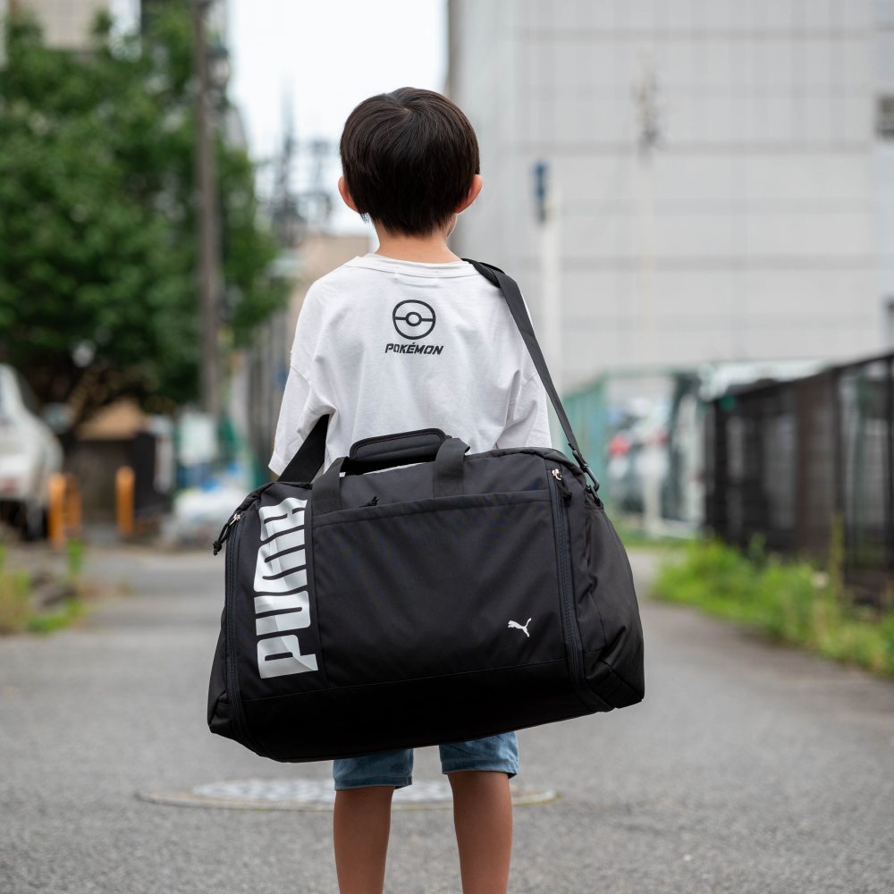 PUMA（プーマ） ボストンバッグ キッズ 52L 60L 容量拡張型 大容量