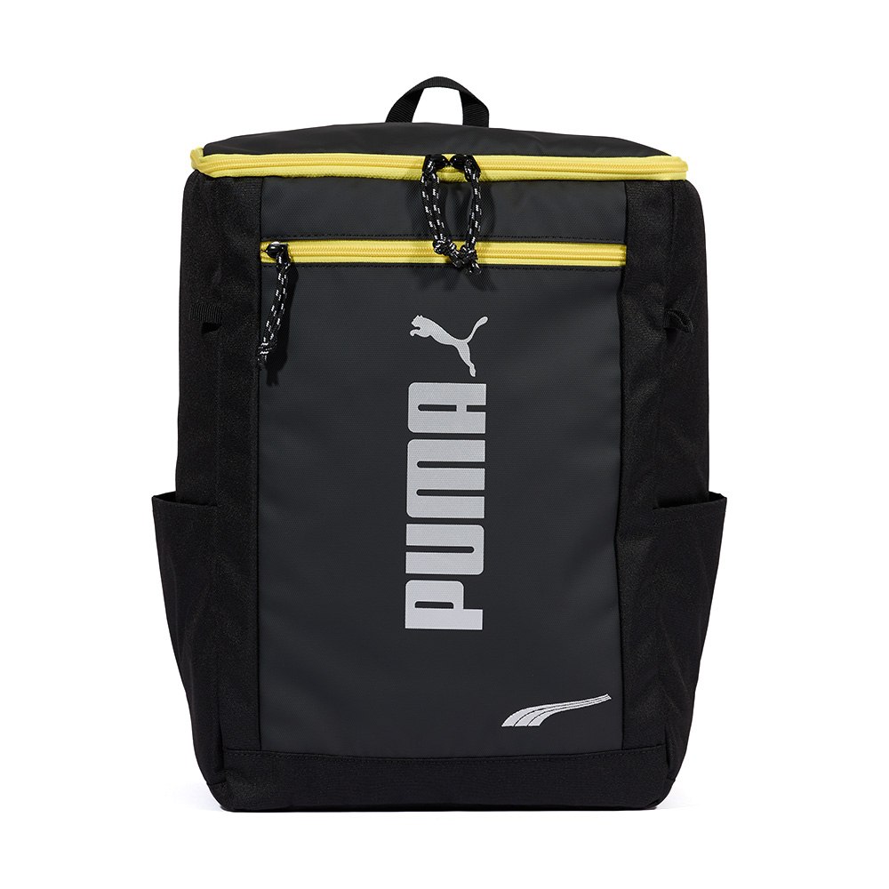 ワケアリ新品未使用 PUMA プーマ リュックサック ブラック ビジネスにも PUMA プーマ リュック 20L A4 ボックス型 リュックサック 撥水