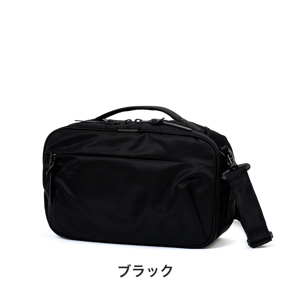 DSBK ショルダーバッグ スクエア コンパクト メンズ 高密度ナイロン