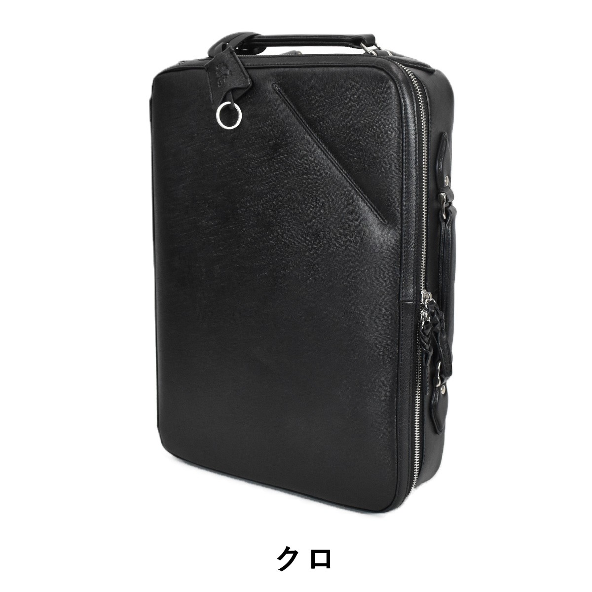 専用【未使用】PID ピーアイディー ビジネスリュックバッグ レザー ブラック 専用【未使用】PID ピーアイディー ビジネスリュックバッグ レザー