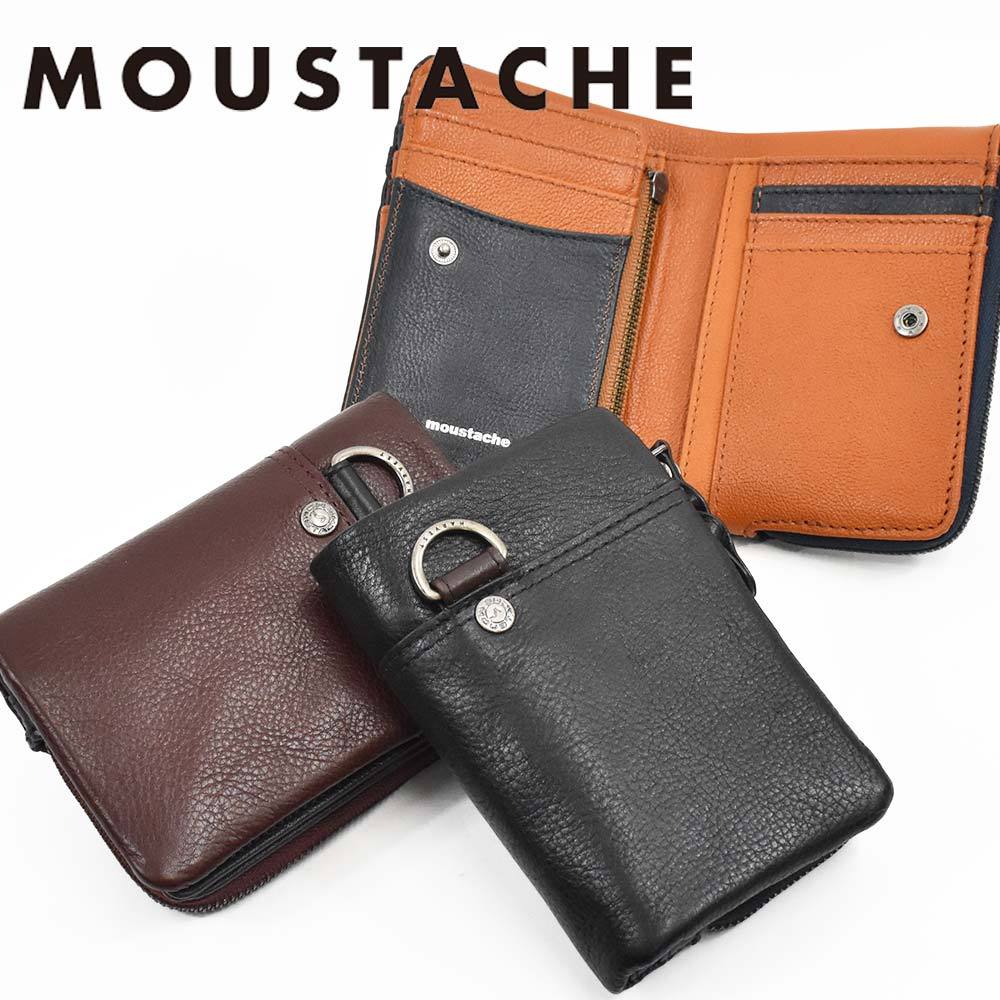 moustache 財布 ミドルウォレット ムスタッシュ 二つ折り 本革 縦型 メンズ レディース 二つ折り財布 ブランド 2つ折り財布 人気  カジュアル PPH-4115 :hv-pph4115:カバンのアイワ - 通販 - Yahoo!ショッピング