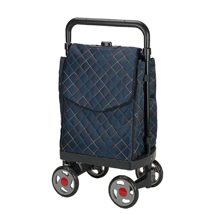 ショッピングカート 買い物カート 4輪 大車輪 おしゃれ キャリーカート