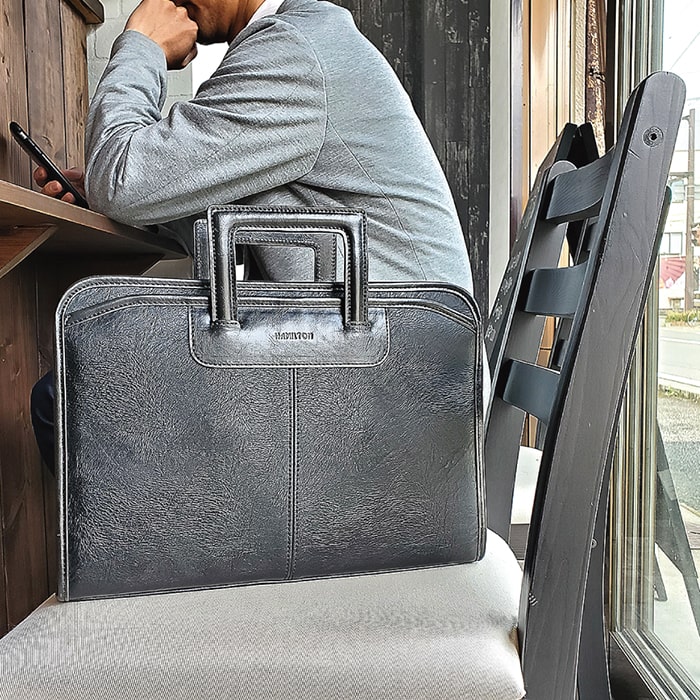 HAMILTON ビジネスバッグ クラッチバッグ メンズ a4 小さめ 2way