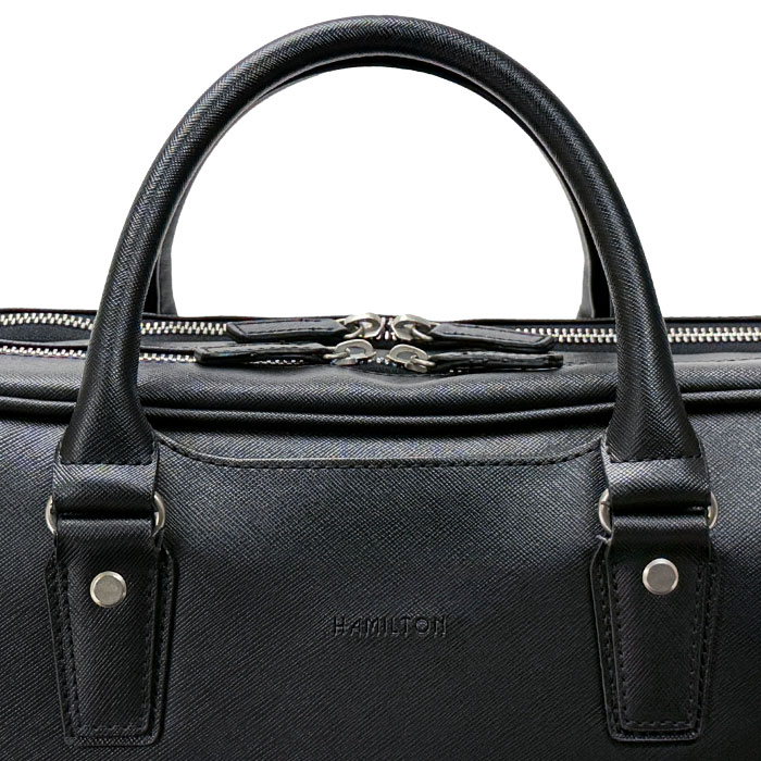 ✨未使用級極美品✨ ハミルトン ブリーフケース 2way 2層 B4可能 黒 HAMILTON（HAMILTON） ビジネスバッグ ブリーフケース メンズ