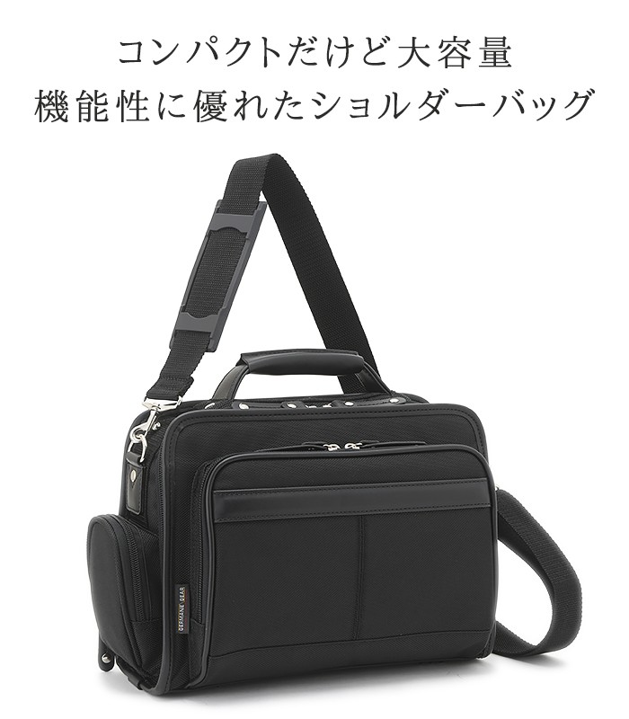 取寄品 ビジネスバッグ ビジネス鞄 2WAY B5 ショルダーバッグ ハンドバッグ ミニショルダー 斜め掛け 肩掛け 縦型 33722 メンズショルダーバッグ 送料無料 33737-img1.jpg