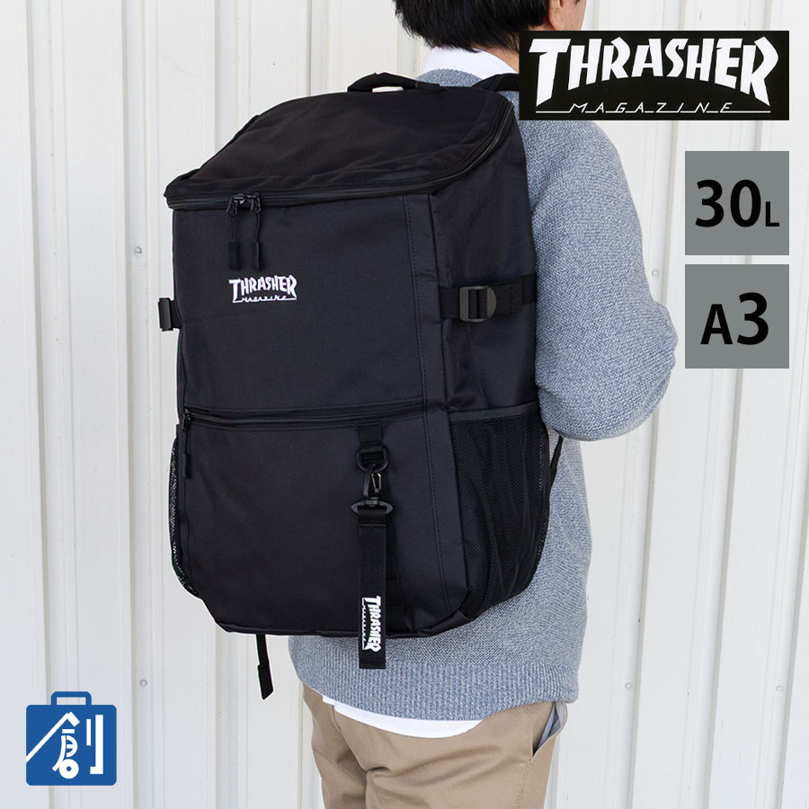THRASHER（スラッシャー） リュックサック メンズ 30L ブランド 中学生
