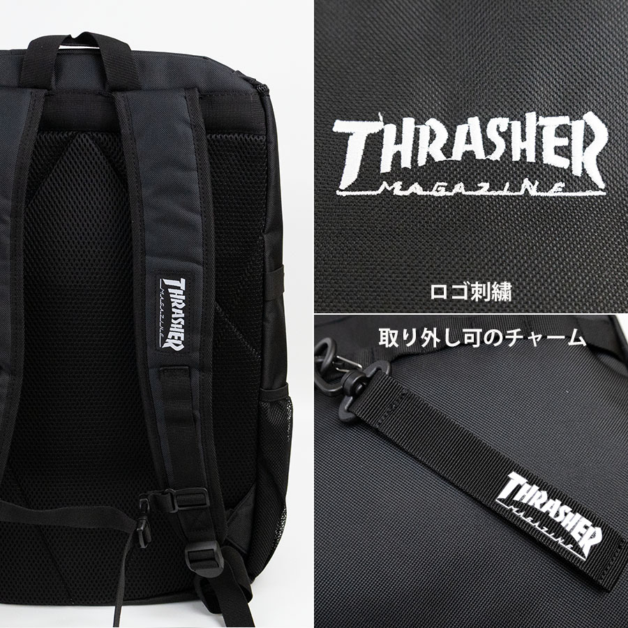 THRASHER（スラッシャー） リュックサック メンズ 30L ブランド 中学生