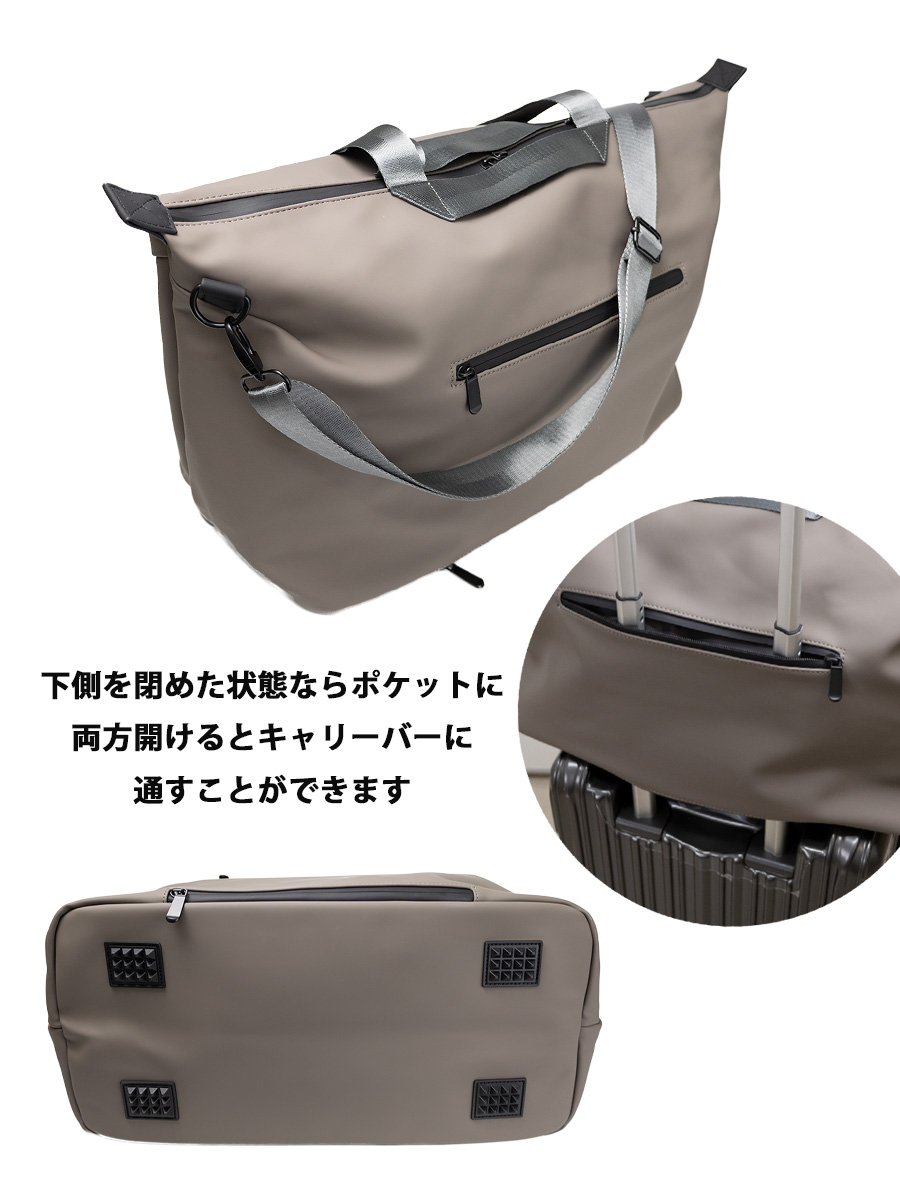 ボストンバッグ メンズ レディース 撥水 43L 2泊 3泊 ゴルフ 旅行 出張