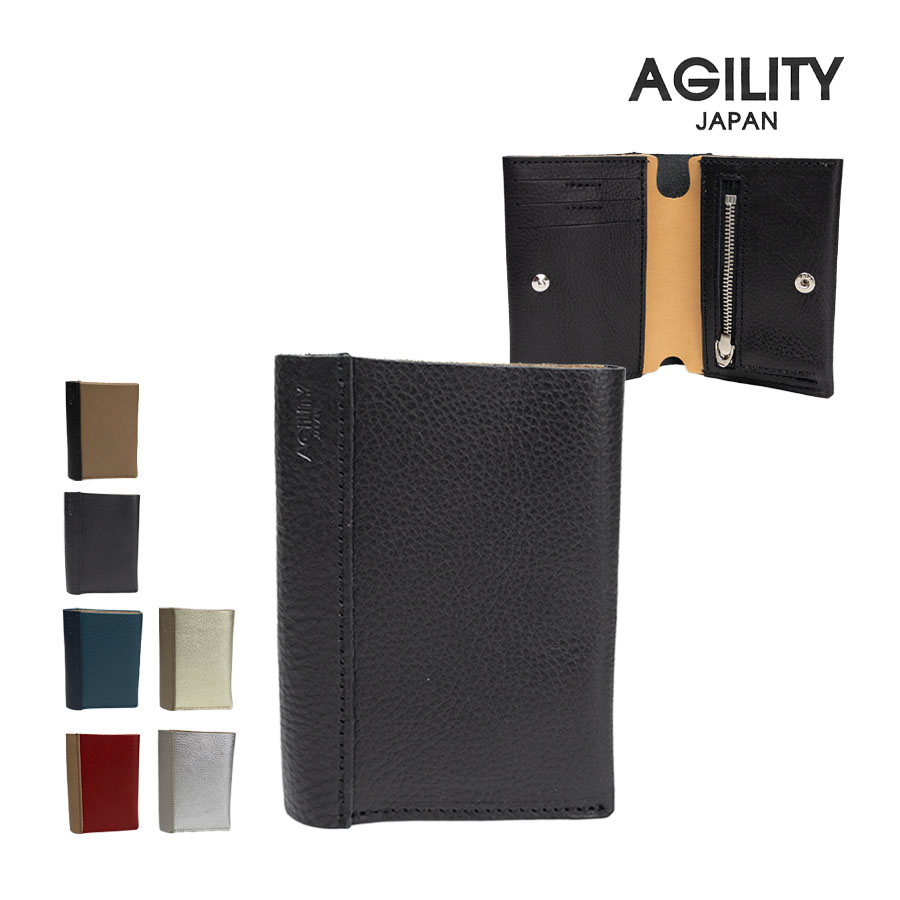 AGILITY（アジリティ） 財布 メンズ 二つ折り レディース 本革 革