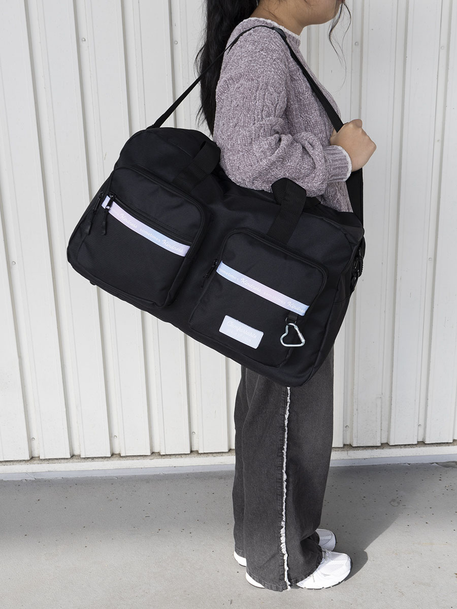 ボストンバッグ レディース 大容量 45L 2way 斜めがけ 修学旅行 2泊 3