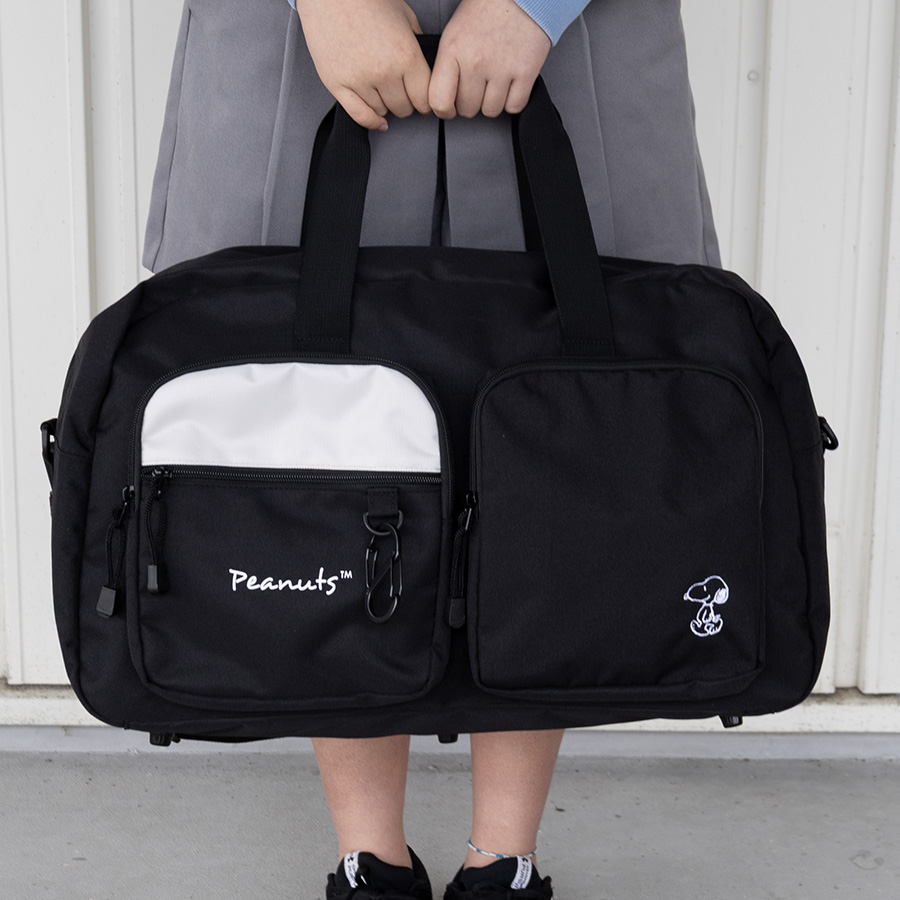 SNOOPY（スヌーピー） ボストンバッグ 45L レディース 2way 斜めがけ