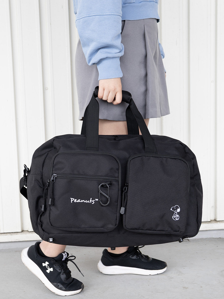 SNOOPY（スヌーピー） ボストンバッグ 45L レディース 2way 斜めがけ