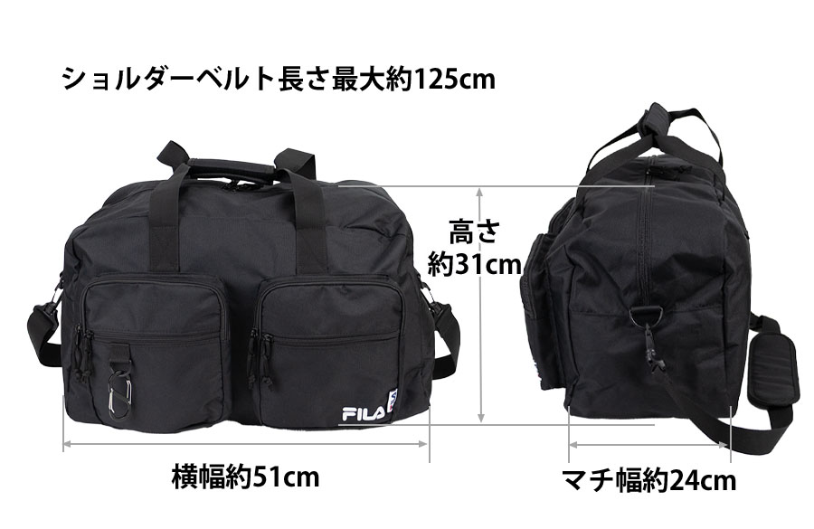 FILA（フィラ） ボストンバッグ 45l メンズ レディース ブランド 2way