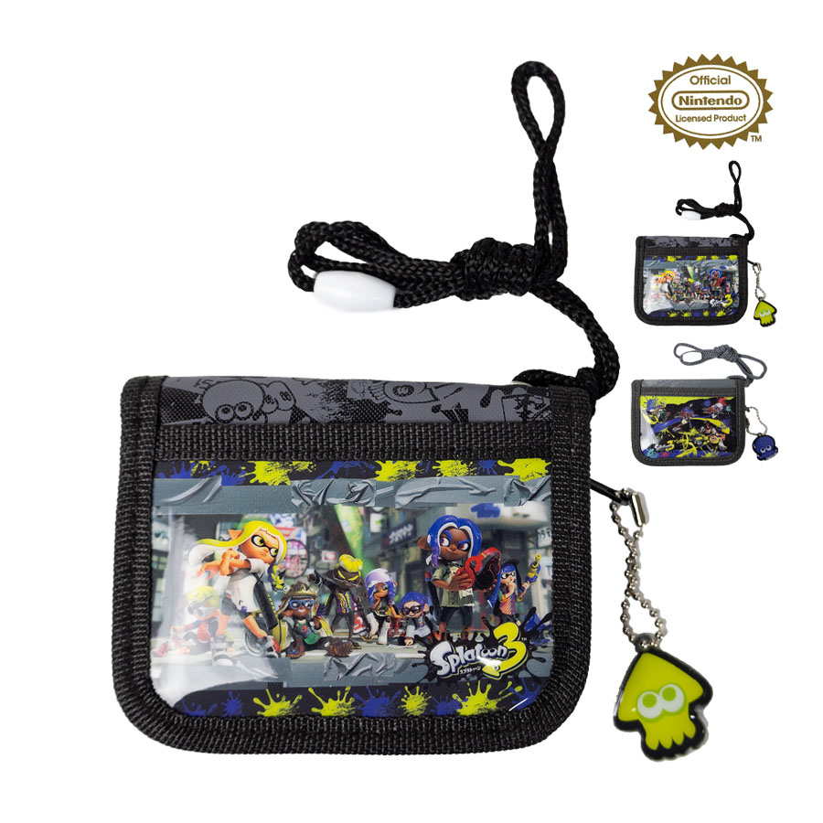 キッズ 財布 男の子 Splatoon3 スプラトゥーン3 二つ折り財布 小学生