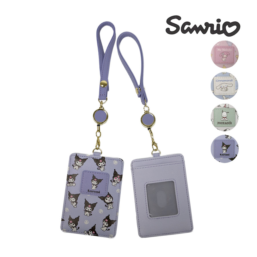 sanrio（サンリオ） パスケース リール付き レディース キャラクター
