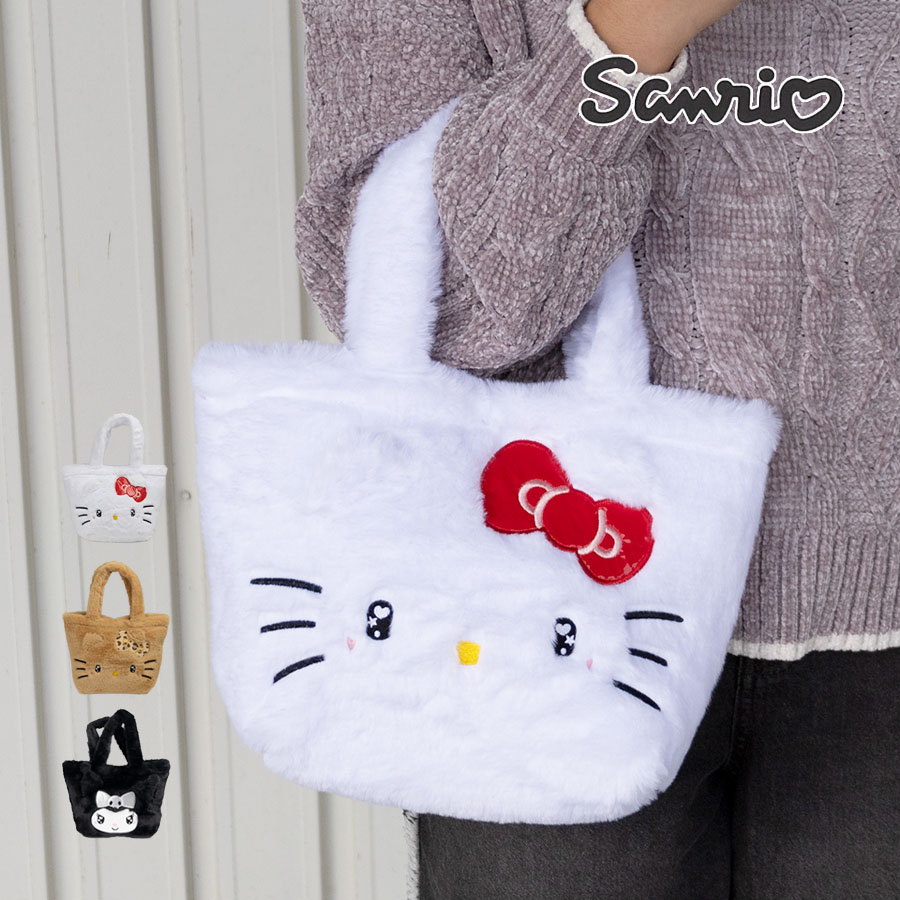 未使用　サンリオ　キティーちゃん　 ハンドバッグ sanrio（サンリオ） キティ バッグ レディース ハンドバッグ フェイク