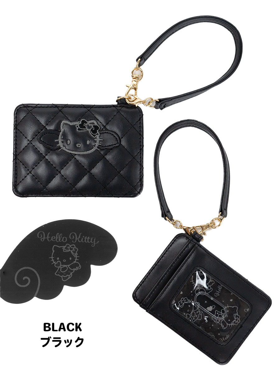 パスケース レディース カード2枚 ストラップ付 定期入れ 通勤 通学