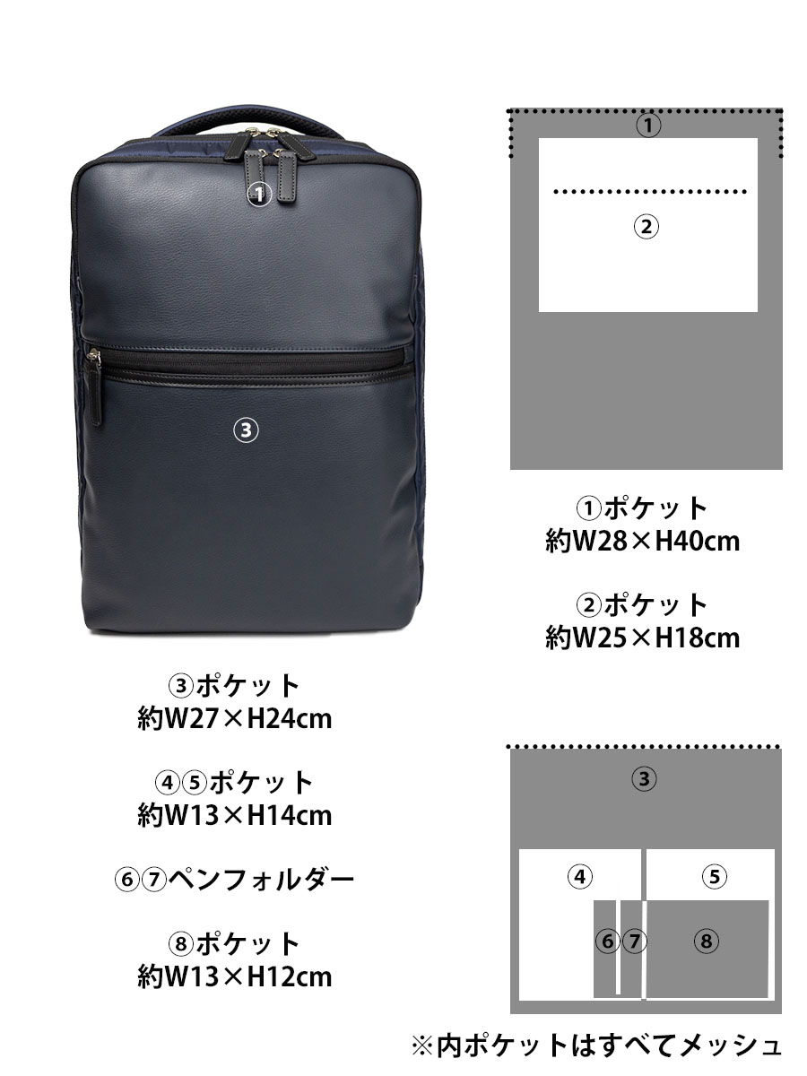 ビジネスバッグ メンズ リュックサック b4 a4 40代 50代 キャリーオン