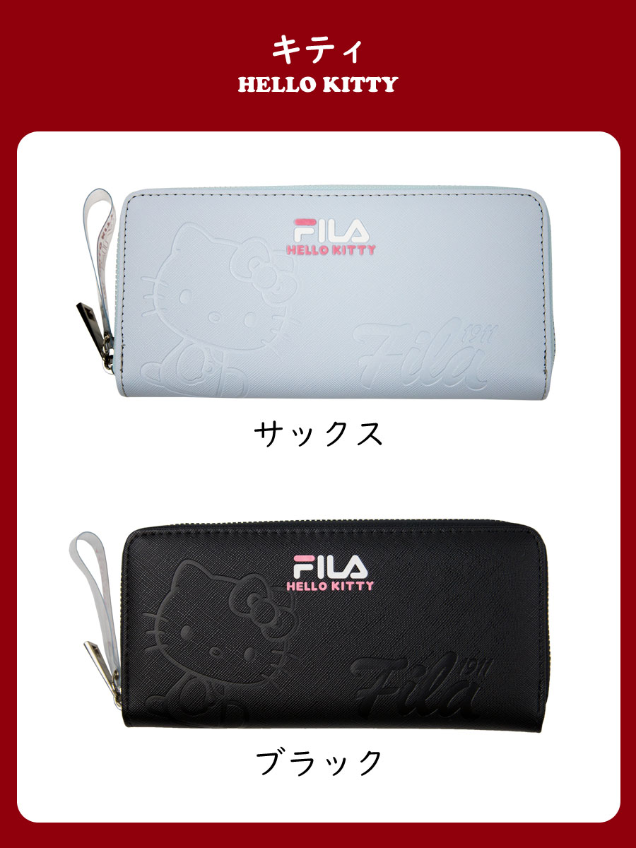 FILA（フィラ） 財布 レディース 長財布 ブランド キャラクター キティ
