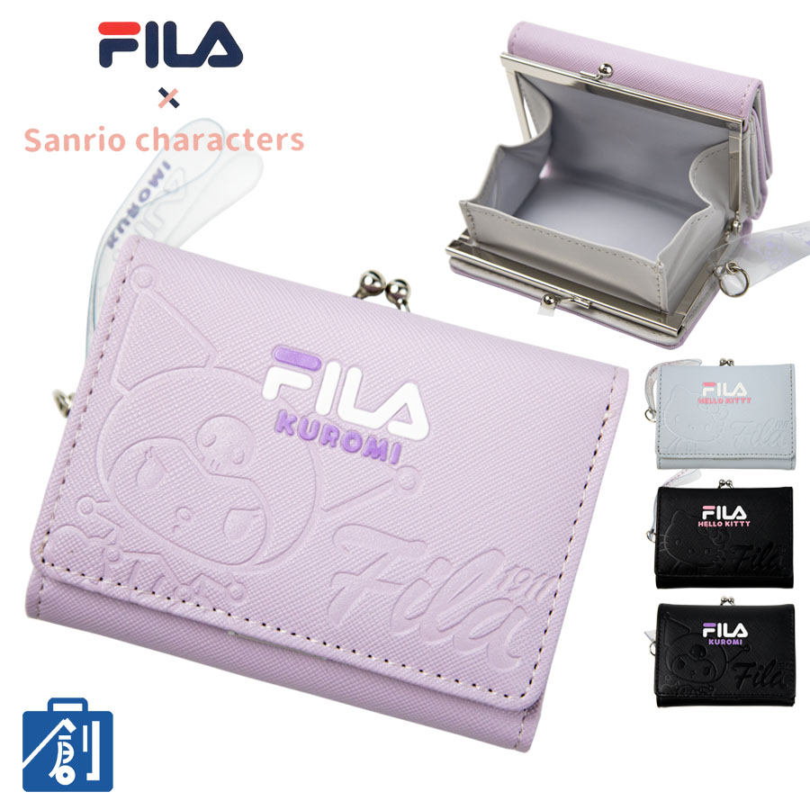 FILA（フィラ） 財布 レディース 三つ折り ブランド キャラクター